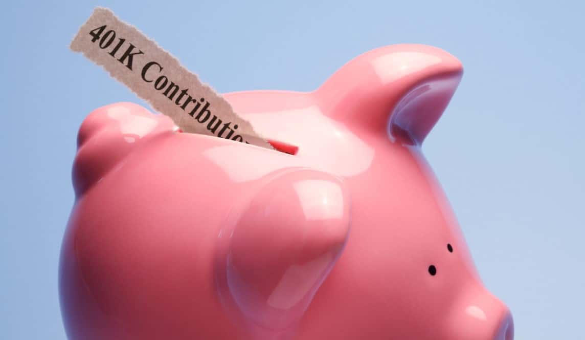 Maximizing Retirement Contributions for Legacy Giving | Piggy Bank with 401k contributions